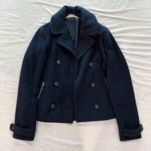 Hollister Wool Double-Breasted Jacket